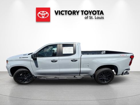 Used 2025 Chevrolet Silverado 1500 Custom w/ Turbomax Blackout Package AWD/4WD image 6