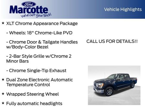 Certified 2023 Ford F150 XLT w/ Equipment Group 302A High AWD/4WD image 29
