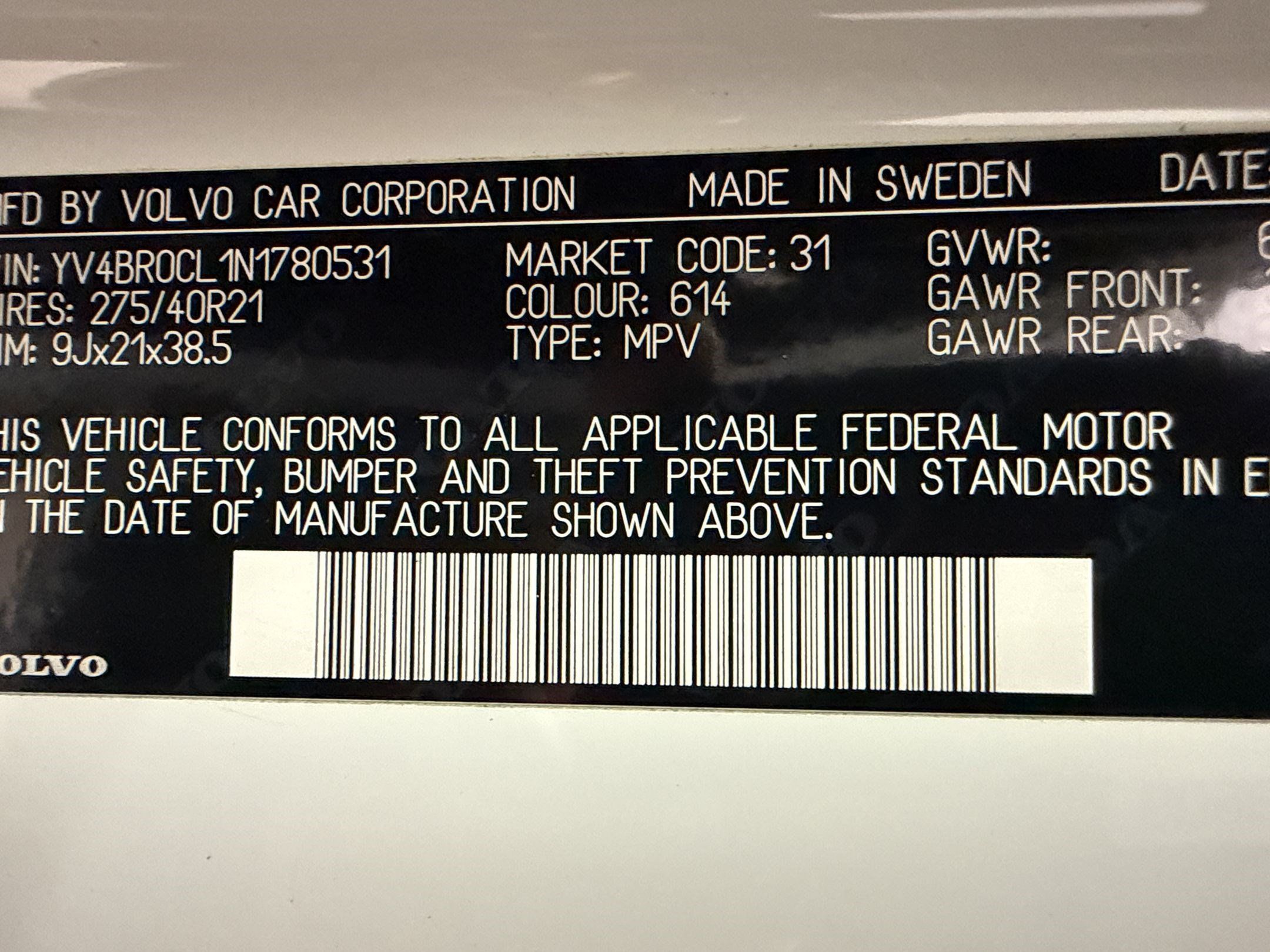 Used 2022 Volvo XC90 T8 Inscription AWD/4WD image 25