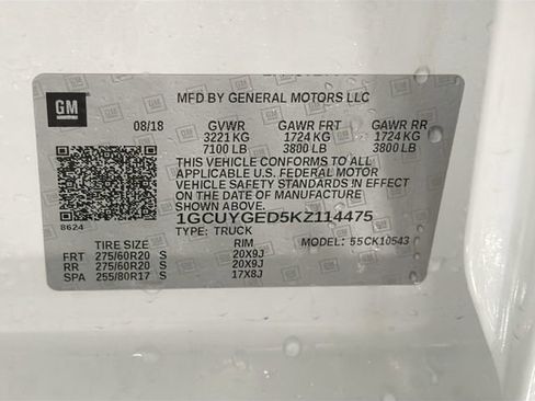 Used 2019 Chevrolet Silverado 1500 LTZ w/ LTZ Premium Package AWD/4WD image 27