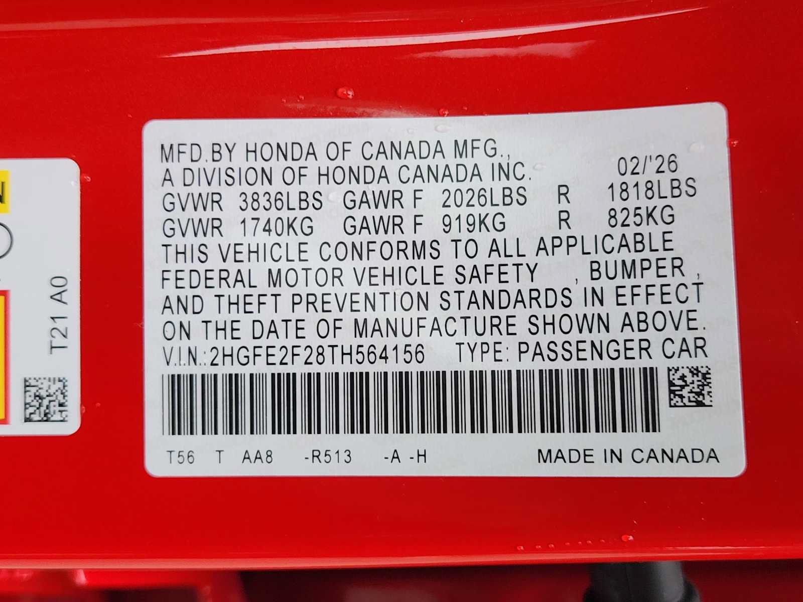 Used 2026 Honda Civic LX image 30