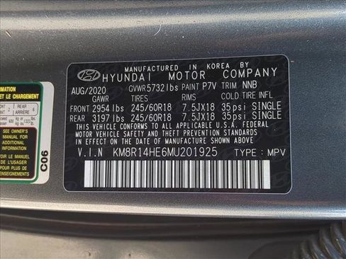 Used 2021 Hyundai Palisade SE FWD image 24