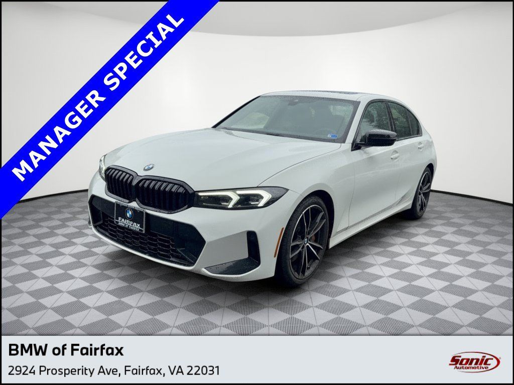 Certified 2024 BMW 330i xDrive Sedan w/ M Sport Package AWD/4WD image 1