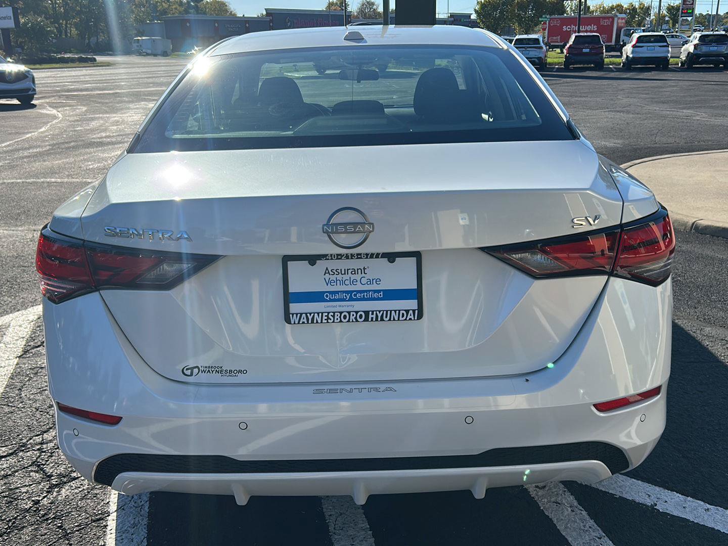 Used 2024 Nissan Sentra SV w/ All-Weather Package FWD image 6