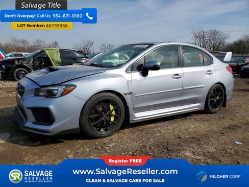 Used 2018 Subaru WRX STI AWD/4WD image 1