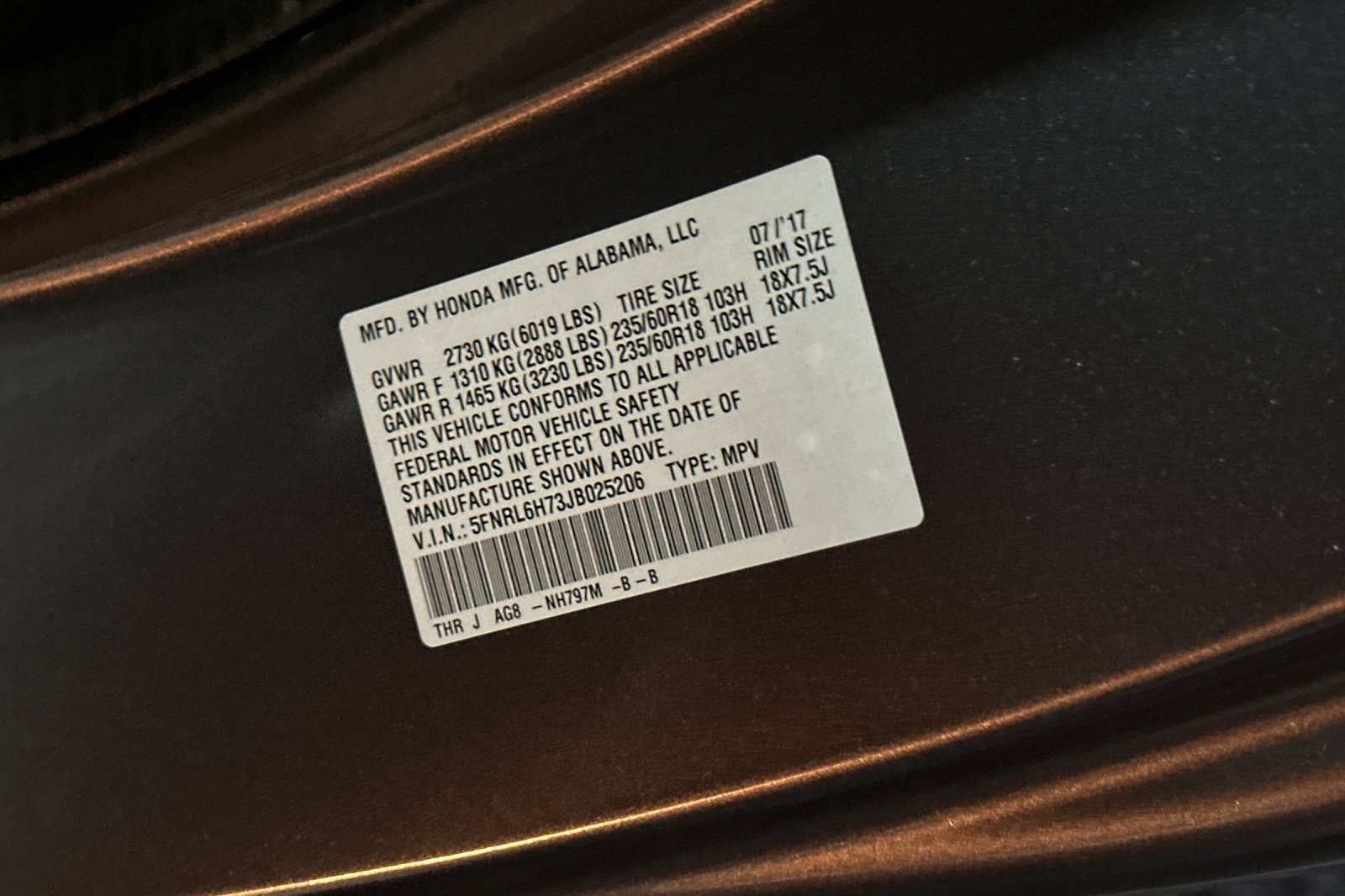 Used 2018 Honda Odyssey EX-L image 52
