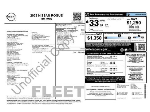 Used 2023 Nissan Rogue SV w/ SV Premium B Package image 4