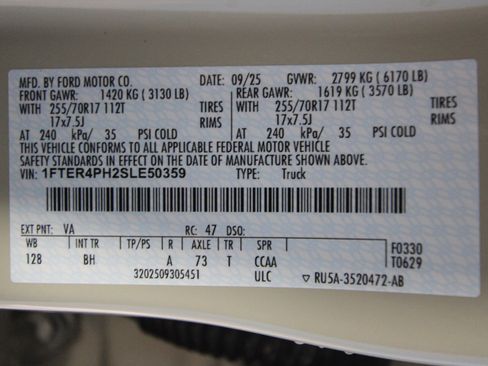 New 2025 Ford Ranger XL w/ Trailer Tow Package image 33