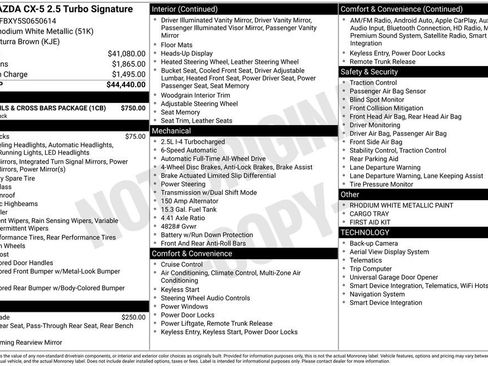 Used 2025 MAZDA CX-5 Signature image 36