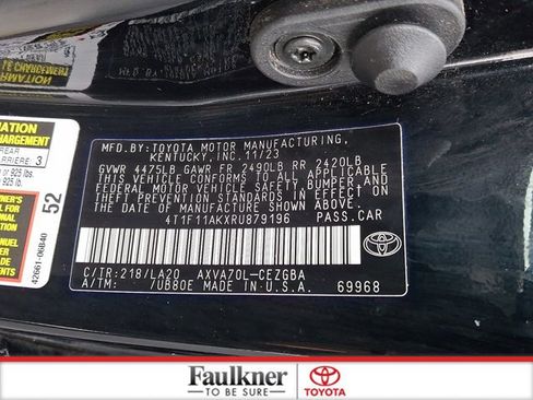 Certified 2024 Toyota Camry XLE image 27