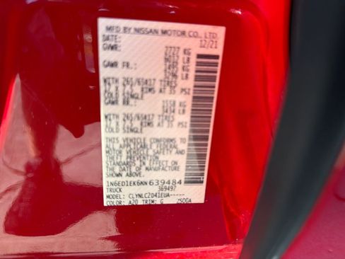 Used 2022 Nissan Frontier SV image 33