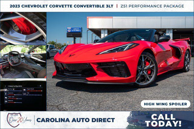 Used 2023 Chevrolet Corvette Stingray Premium Conv w/ Z51 Performance Package RWD image 1