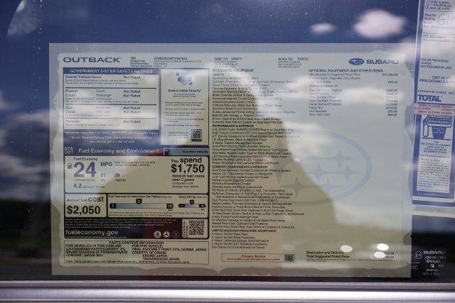 New 2026 Subaru Outback Touring XT AWD/4WD image 2