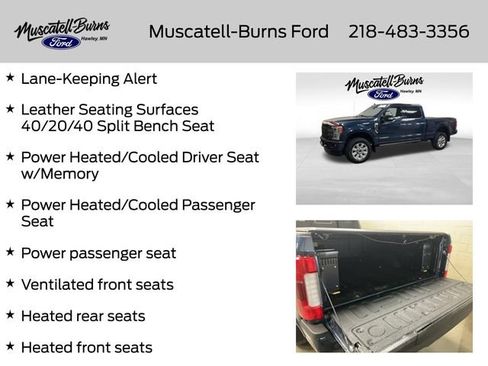 Used 2019 Ford F250 Platinum w/ Platinum Ultimate Package AWD/4WD image 21