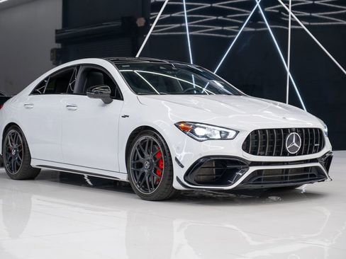 Used 2022 Mercedes-Benz CLA 45 AMG 4MATIC w/ AMG Aerodynamic Package image 1
