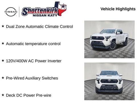 Used 2024 Toyota Tacoma TRD Sport w/ TRD Sport Premium Package AWD/4WD image 12