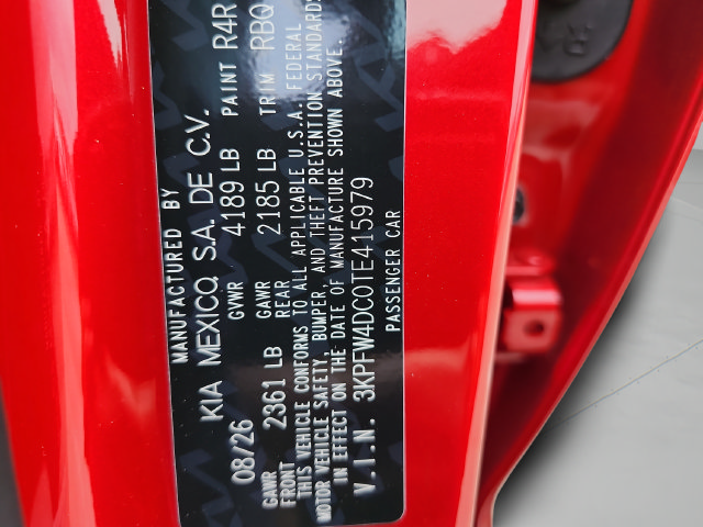 New 2026 Kia K4 GT-Line Turbo FWD image 34