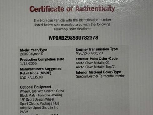 Used 2006 Porsche Cayman S RWD image 92