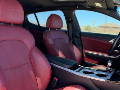 Used 2022 Kia Stinger GT1 w/ Red Interior Color Package RWD image 35