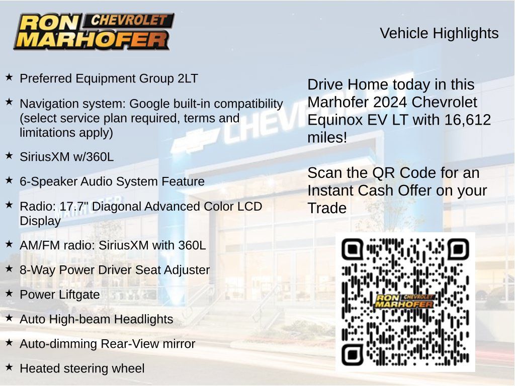 Used 2024 Chevrolet Equinox EV LT FWD image 14