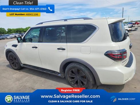 Used 2017 Nissan Armada Platinum w/ Captain Seat Package RWD image 3