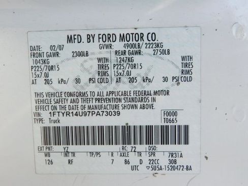 Used 2007 Ford Ranger XL image 16