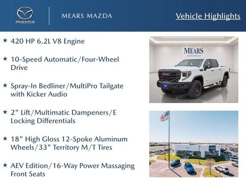 Used 2023 GMC Sierra 1500 AT4X w/ AT4X AEV Edition AWD/4WD image 2