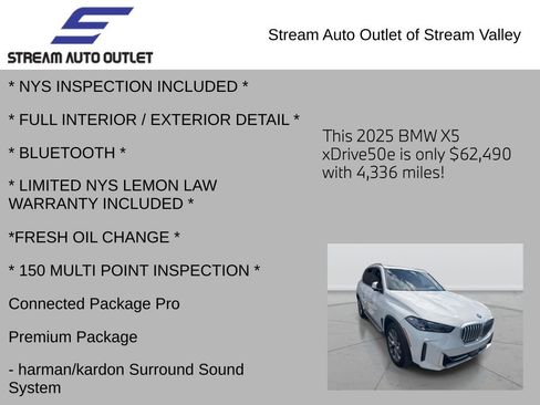 Used 2025 BMW X5 xDrive50e image 4