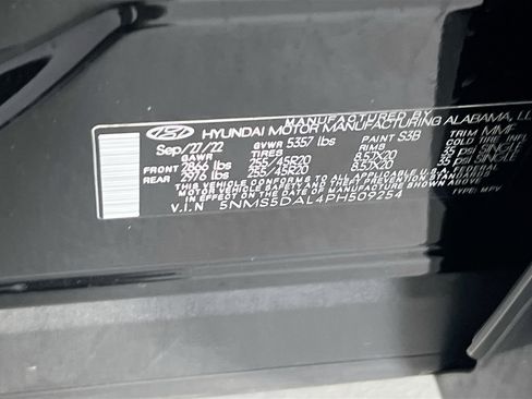 Used 2023 Hyundai Santa Fe Calligraphy w/ Cargo Package image 32