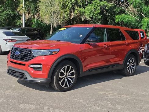 Used 2022 Ford Explorer ST-Line w/ Class IV Trailer Tow Package RWD image 2