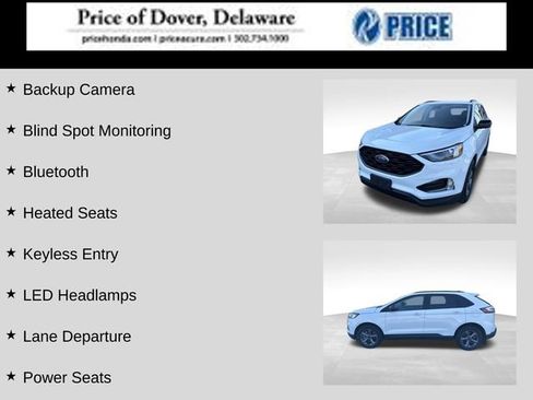 Used 2023 Ford Edge SEL w/ Sport Appearance Package AWD/4WD image 2