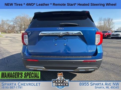 Used 2022 Ford Explorer XLT w/ Equipment Group 202A AWD/4WD image 4