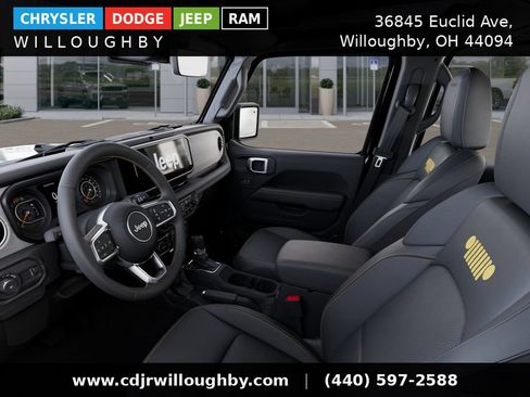 New 2025 Jeep Wrangler Unlimited Sahara w/ Safety Group AWD/4WD image 25