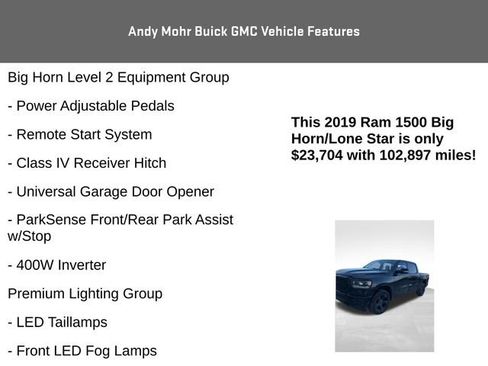 Used 2019 RAM 1500 Big Horn image 14