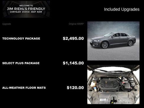 Used 2018 Lincoln MKZ Select w/ Technology Package image 10