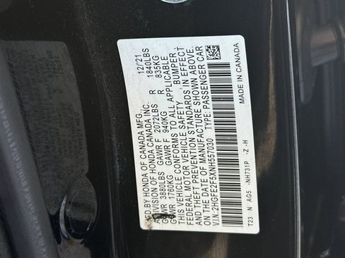 Used 2022 Honda Civic Sport image 27