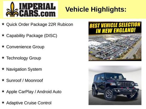 Used 2025 Jeep Wrangler Unlimited Rubicon w/ Steel Bumper Group AWD/4WD image 8