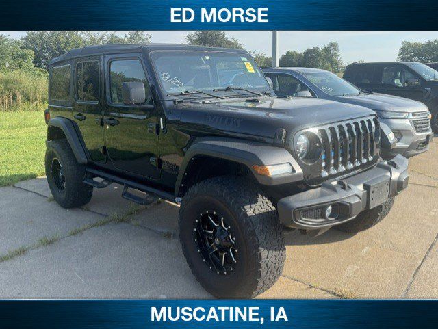 Used 2021 Jeep Wrangler Unlimited Sport AWD/4WD image 2