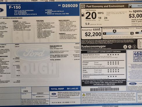 Used 2023 Ford F150 XLT w/ Equipment Group 302A High AWD/4WD image 2