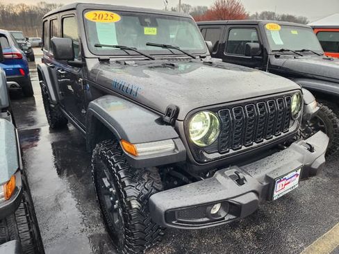 Used 2025 Jeep Wrangler Unlimited Sport S 4xe AWD/4WD image 1