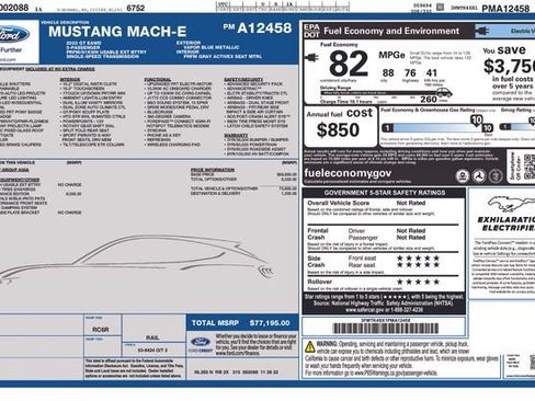 Certified 2023 Ford Mustang Mach-E GT w/ GT Performance Edition AWD/4WD image 6