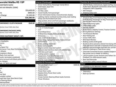 Used 2022 Chevrolet Malibu RS image 5