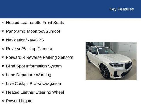 Used 2023 BMW X3 M40i w/ Premium Package image 32