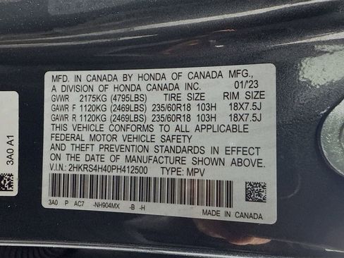Certified 2023 Honda CR-V EX image 35
