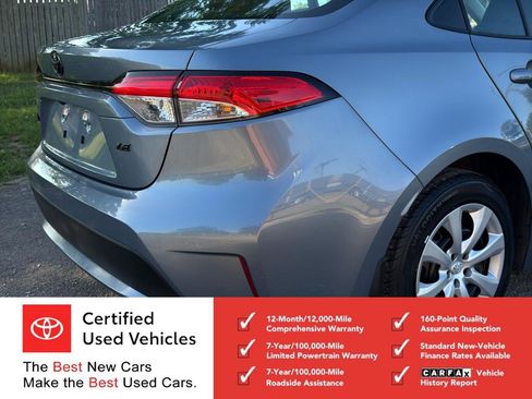 Certified 2020 Toyota Corolla LE FWD image 10