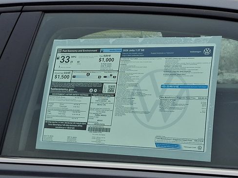 New 2026 Volkswagen Jetta SE image 19