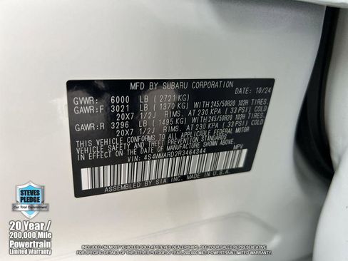 Used 2024 Subaru Ascent Limited w/ Technology Package image 39