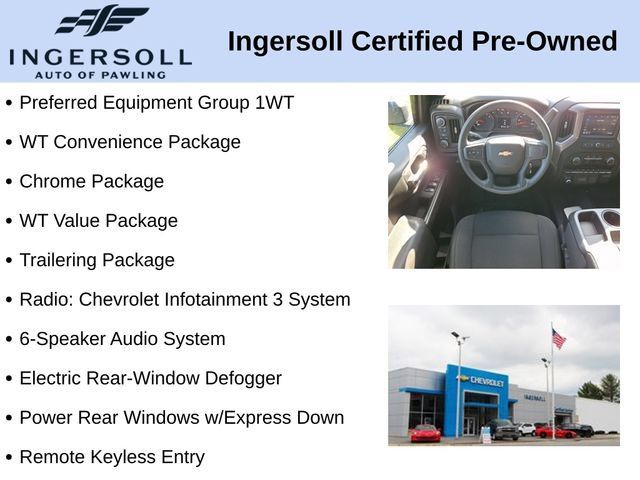 Used 2022 Chevrolet Silverado 1500 W/T w/ WT Value Package AWD/4WD image 10