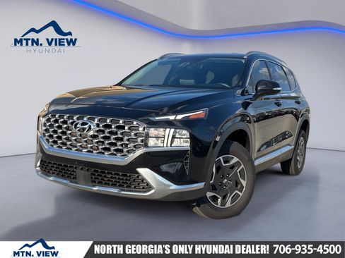 Used 2023 Hyundai Santa Fe Blue image 1