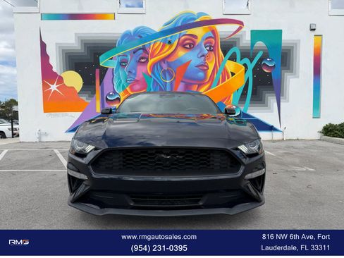Used 2021 Ford Mustang Coupe w/ Black Accent Package image 2